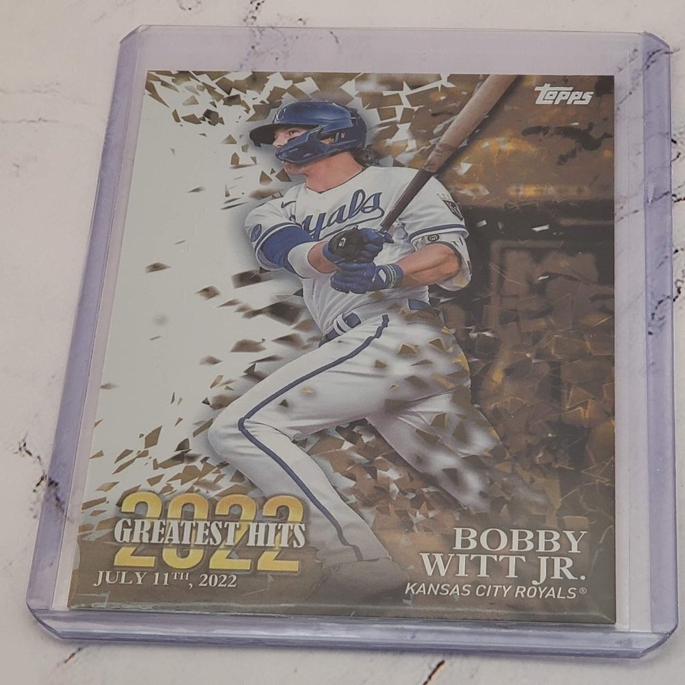 2023 Topps Series 1 Bobby Witt Jr. 2022 Greatest Hits Insert #22GH-19 KC Royals